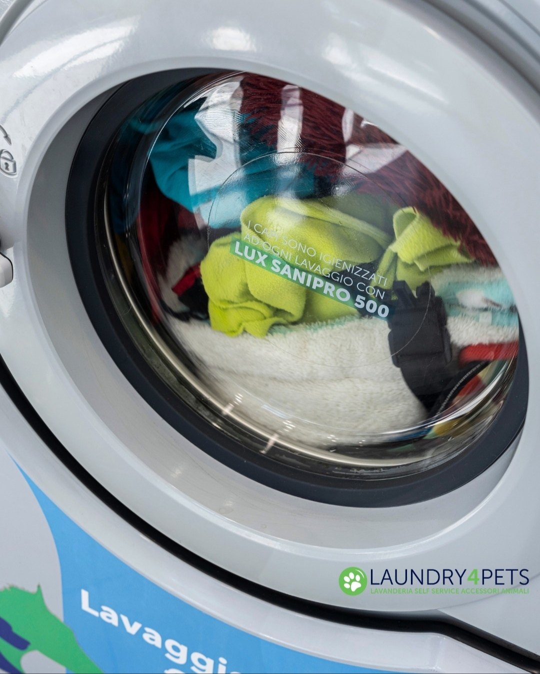 Laundry4Pets wash with Lux Sanipro 500 sanitiser